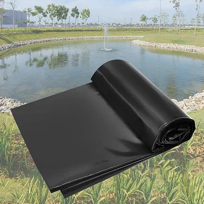10 x 10 FT Pond Liner, 20 Mil Fish Pond HDPE Liner, Pond Liners for Outdoor Ponds, Koi Ponds, Garden Fountain, Waterfall by GreenHaven Gardens