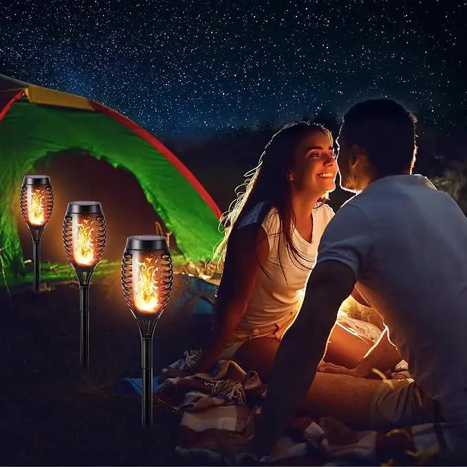 Toodour Solar Torch Flame Lights, 12 Pack Solar Light Outdoor with Flickering Flame, Waterproof Pathway Lights Landscape Decoration Lighting for Garden, Lawn, Yard, Outdoor Decorations by GreenHaven Gardens