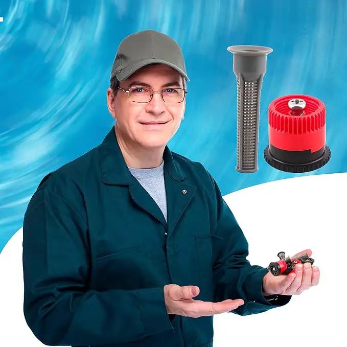 24 Pcs Variable Arc Nozzle Adjustable Sprinkler Nozzle High Efficiency Replacement Pop-up Sprinkler Heads Compatible for Sprinklers, 10VAN by GreenHaven Gardens