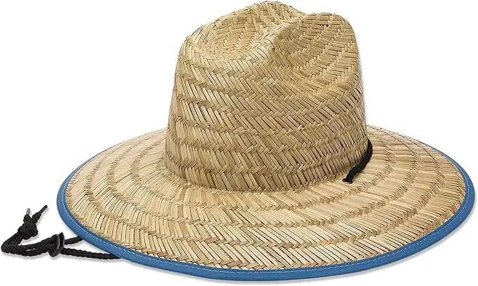 Billabong Men's Wide Brim Sun Straw Hat by GreenHaven Gardens
