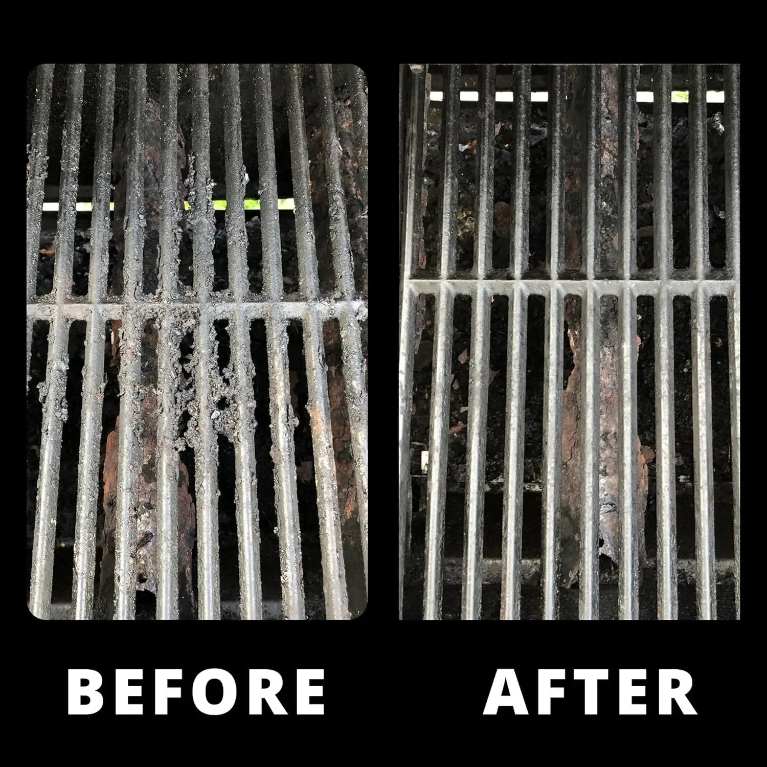 Grill Rescue BBQ Replaceable Cleaning Head, Bristle Free - Durable and Unique Scraper Tools for Cast Iron or Stainless-Steel Grates, Barbecue Cleaner by GreenHaven Gardens