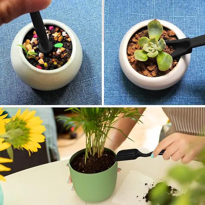 12 Pcs Succulent Tools Set Mini Transplanting Garden Tools Kit for Indoor Gardening Flower Pot Cactus Care by GreenHaven Gardens