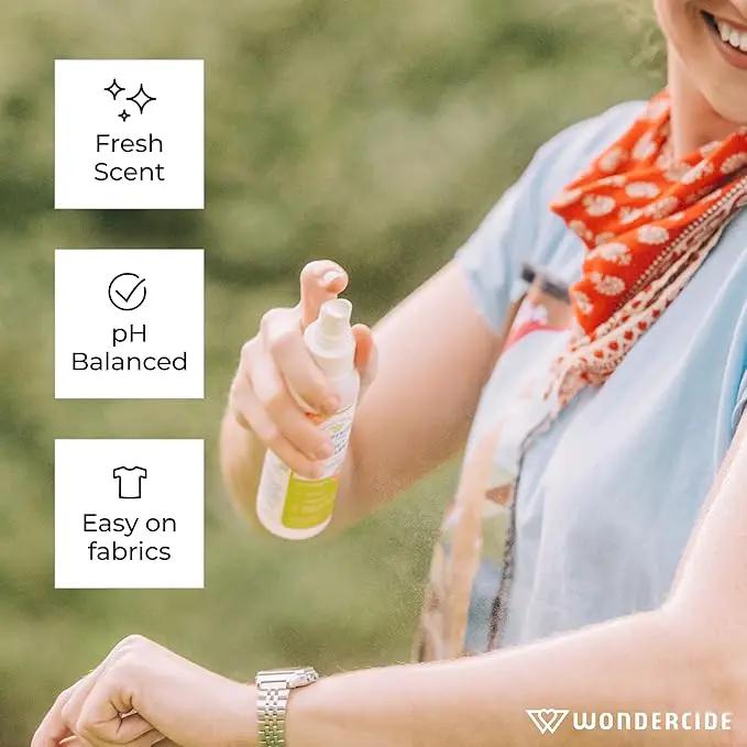 Wondercide - Mosquito, Tick, and Insect Repellent with Natural Essential Oils - DEET-Free Bug Spray and Killer - Safe for Family - Lemongrass 2-Pack of 4 oz Bottle by GreenHaven Gardens