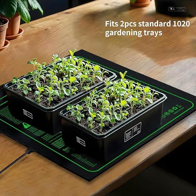 Upgrade 20"x20" Durable Waterproof Seedling Heat Mat with ETL Certified, Warm Hydroponic Heating Pad for Germination,Indoor Gardening,Brewing and Greenhouse by GreenHaven Gardens