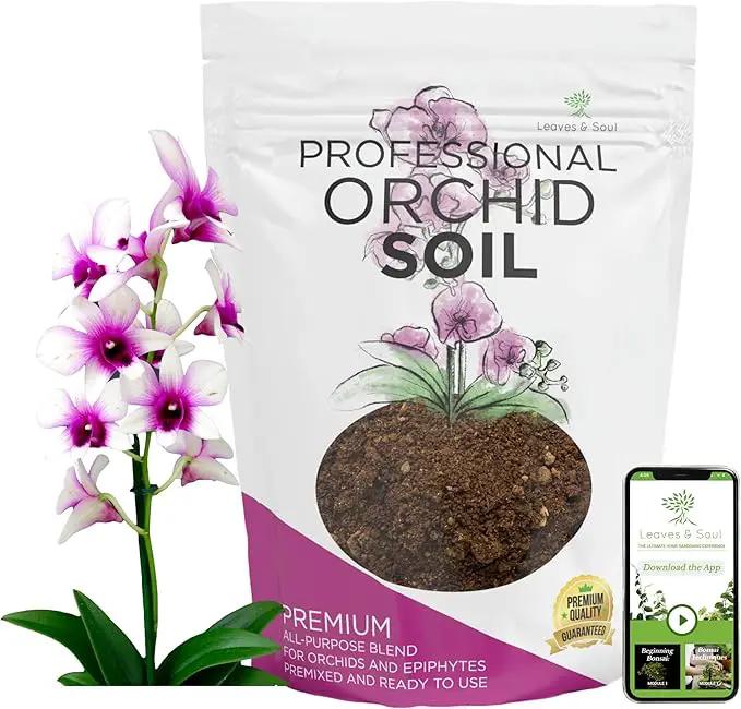 Large Bag Orchid Soil Premium All Purpose Blend | Ready to Use for Orchids, Bromeliads, Epiphytic Plants | Lava, Calcined Clay and Pinebark | Extra Large 8.2 Quarts | Made in USA by GreenHaven Gardens