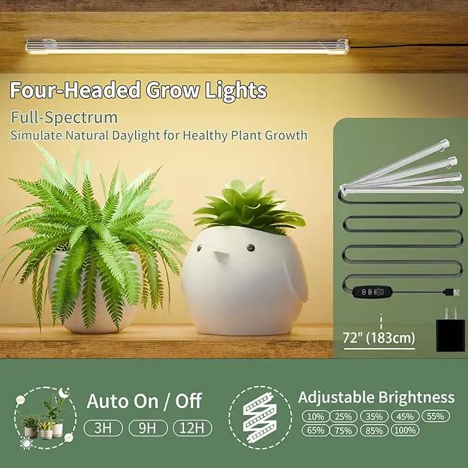 Tall Plant Stand Indoor with Grow Lights, 6 Tiered Metal Plant Stand for Indoor Plants Multiple, Large Plant Shelf Display Rack, Square Flower Plant Holder for Living Room, Patio (Black) by GreenHaven Gardens