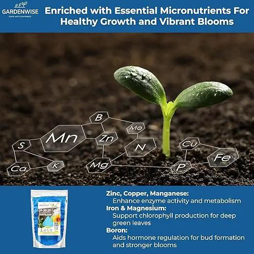 20-20-20 Water-Soluble Fertilizer – Powder for Liquid Plant Food for Indoor & Outdoor Plants, Orchids, Vegetables, Lawns, Flowers – 20 20 20 Fertilizer (8 oz) by GreenHaven Gardens