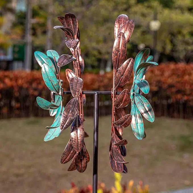 Stargarden Wind Spinners Outdoor Metal Large 360 Degrees Kinetic Wind Sculptures& Spinners Yard Art Outdoor Garden Decor by GreenHaven Gardens