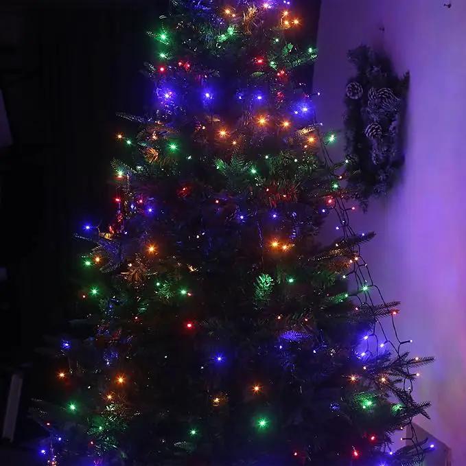 Christmas Lights,100 LED 39FT Outdoor/Indoor Christmas Lights Plug in with 8 Modes & Timer & Memory Function, Waterproof Christmas Lights Outdoor for Holiday Party Christmas Tree Decor by GreenHaven Gardens