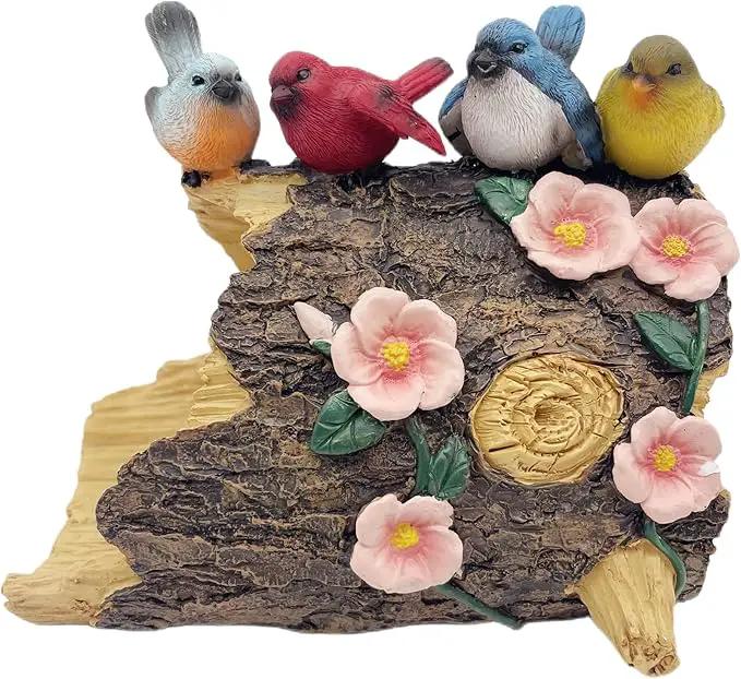 Bird Statues Gutter Downspout Extension Statues Garden Decoration,Resin Statue Outdoor Decor,Animal Downspout Diverter,Decorative Gutter Extension,3"×3" Downspout Extender Diverter Splash Block by GreenHaven Gardens