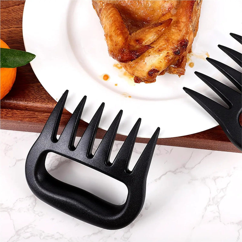 Meat Shredder Claws - Bear Claws for Shredding Meat - Claws for Pulled Pork, Chicken Shredder Tool - Perfect for BBQ Gifts, Easily Lift, Handle, Shred, and Cut Meats - Heat Resistant (Bowder Blue) by GreenHaven Gardens