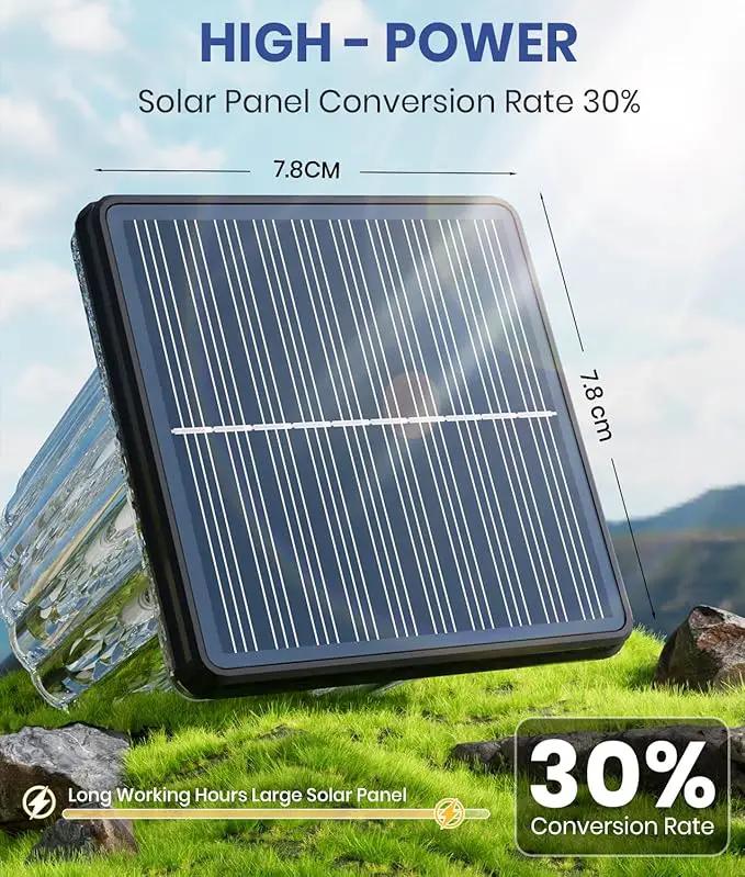 Super Bright Solar Pathway Lights Outdoor Powered,Adjustable Warm&Cool White,Waterproof IP65 Garden Decor Landscape Lighting Outside for Yard/Patio/Walkway/Driveway/Landscape (Obsidian Black, 4 Pack) by GreenHaven Gardens