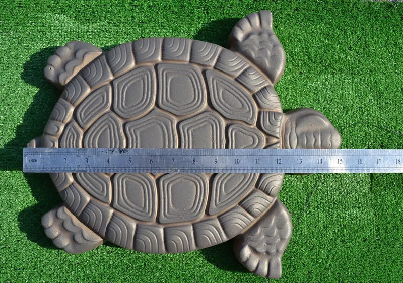 SvitMolds Mold DIY Turtle Shape Stepping Stone Mold Turtle Decorative Stepping Stone Mould Concrete Cement Mould DIY Personalized Manual Garden Lawn Pathmate Paving Pavement Paver (S02) by GreenHaven Gardens