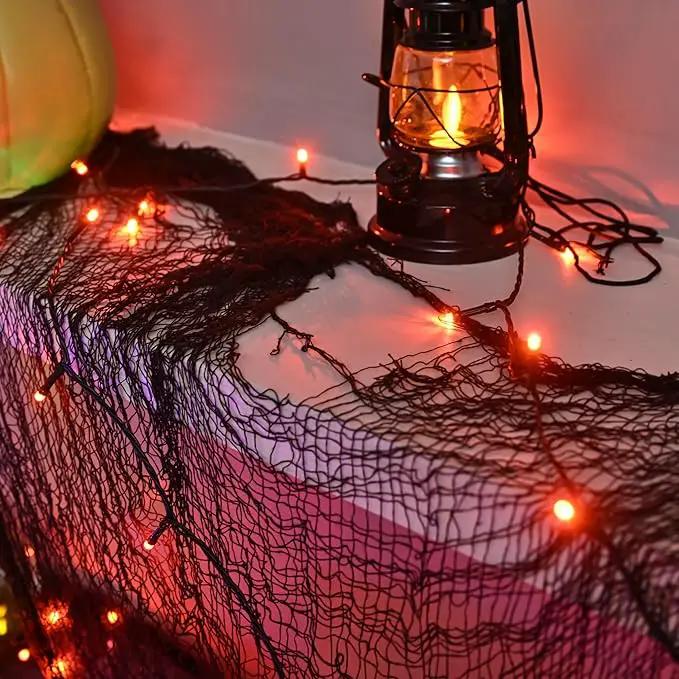 600 LED Halloween Lights, 216 FT Waterproof Halloween String Lights, Orange Halloween Lights Outdoor with 8 Lighting Modes for Halloween Outdoor Party Yard Garden Decoration by GreenHaven Gardens