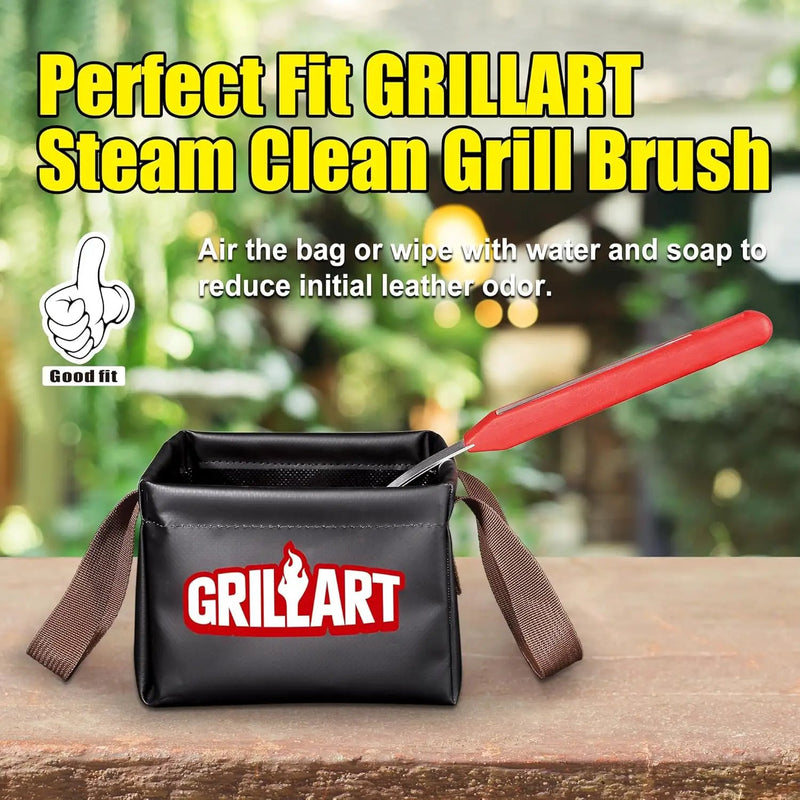GRILLART Grill Brush Bristle Free, Soak Basin, Perfect Partner for SteamWizards Grill Brush (Only Soak Basin No Grill Brush) by GreenHaven Gardens