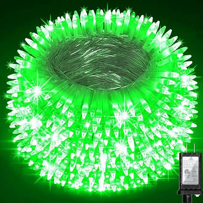 1500 LED Chrstmas String Lights, 492FT Super Long Christmas Lights with 8 Modes, Christmas Tree Lights with Timer Memory for Indoor Outdoor Tree Fence Garden Xmas Wedding Party Decor Green by GreenHaven Gardens