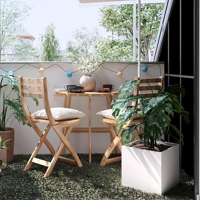 White Steel Planter Square Outdoor Planters Galvanized Steel Planter Box Indoor Metal Large Planters Cube Heavy Duty Flower Pot 24 Inch Modern Commercial Residential for Trees Patio Deck Yard Garden by GreenHaven Gardens