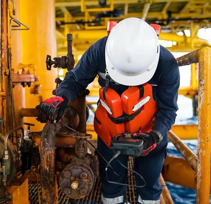 DULFINE Impact-Resistant Work Gloves Men, Heavy Duty Mechanic Gloves,Touch Screen,Ideal for Construction,Forestry, Oil Rig Drilling,Mechanic by GreenHaven Gardens