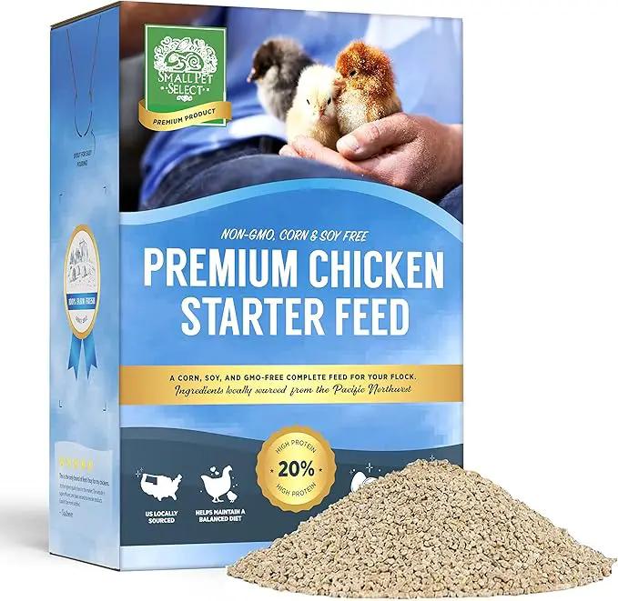 Small Pet Select - Chicken Starter Feed (Corn-Free/Soy-Free/Non-GMO), 20lb by GreenHaven Gardens