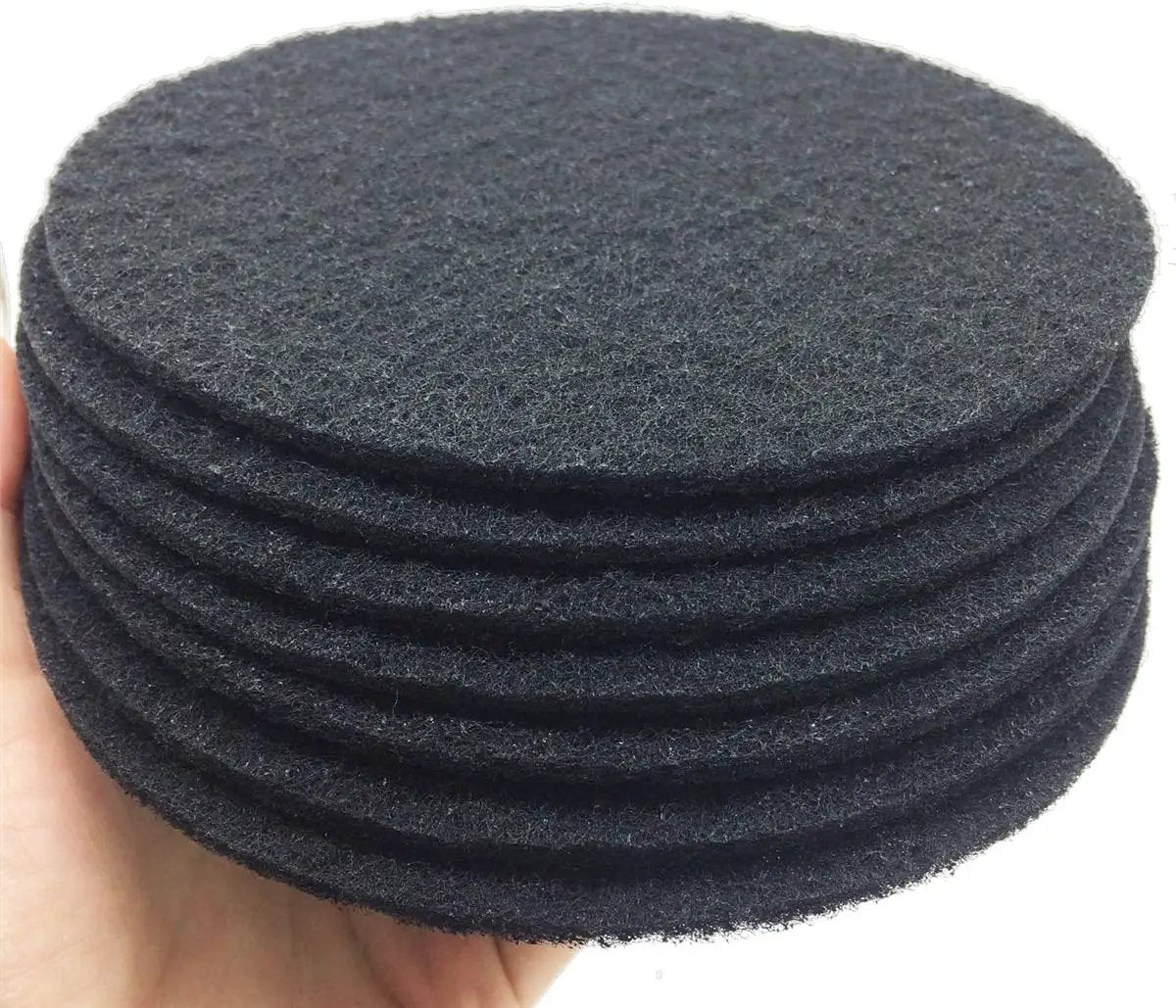 7.25inch Kitchen Compost Bin Charcoal Filter Replacements, Compost Pail Replacement Carbon Filters 7.25 inch, Round by GreenHaven Gardens