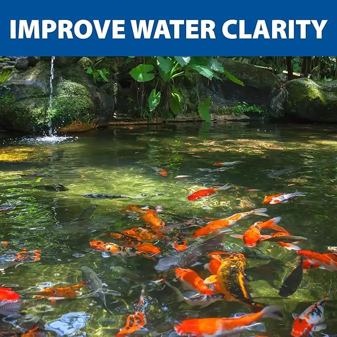The Pond Guy Straw Barley Bale for Water Gardens, Fountains & Small Koi Ponds, Natural Clarifier, Simple & Easy to Use Pond Maintenance, 1-Pound Bale by GreenHaven Gardens