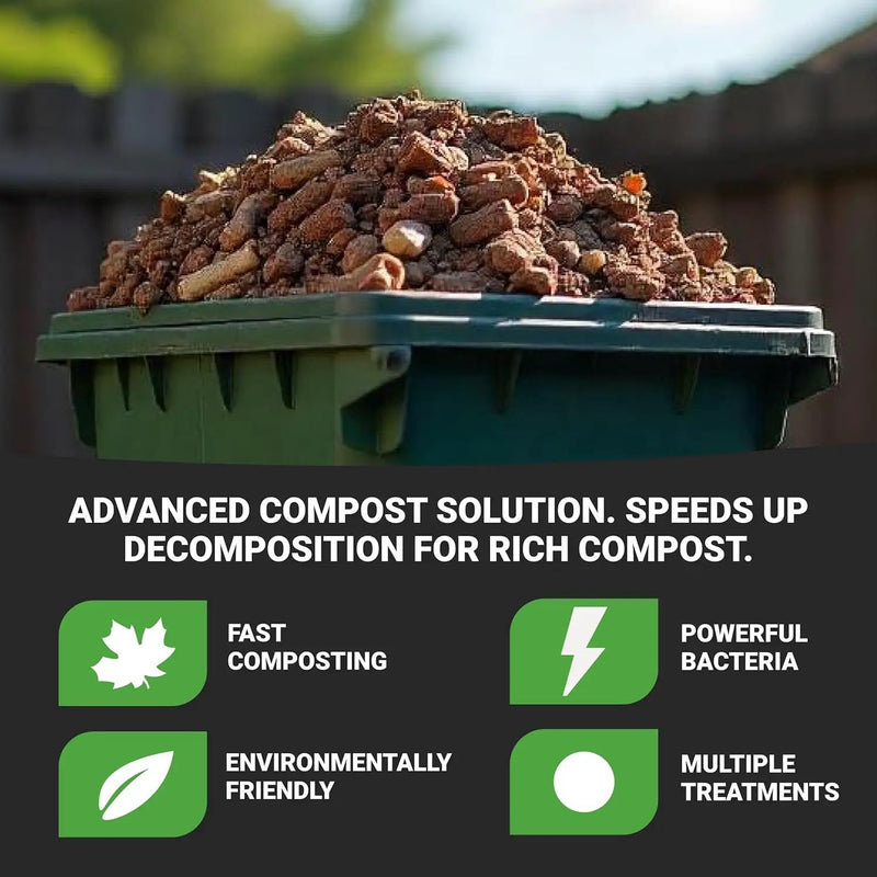 Roebic CA-1 Bacterial Compost Accelerator: 2.5 pounds, for faster composting by GreenHaven Gardens