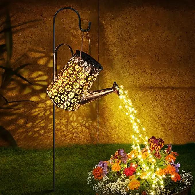 Solar Watering Can with Lights,Solar Outdoor Garden Decor Waterproof Large Hanging Lantern Landscape Lights Outside Decorations for Yard Clearance Porch Patio Pathway Gardening Gift by GreenHaven Gardens