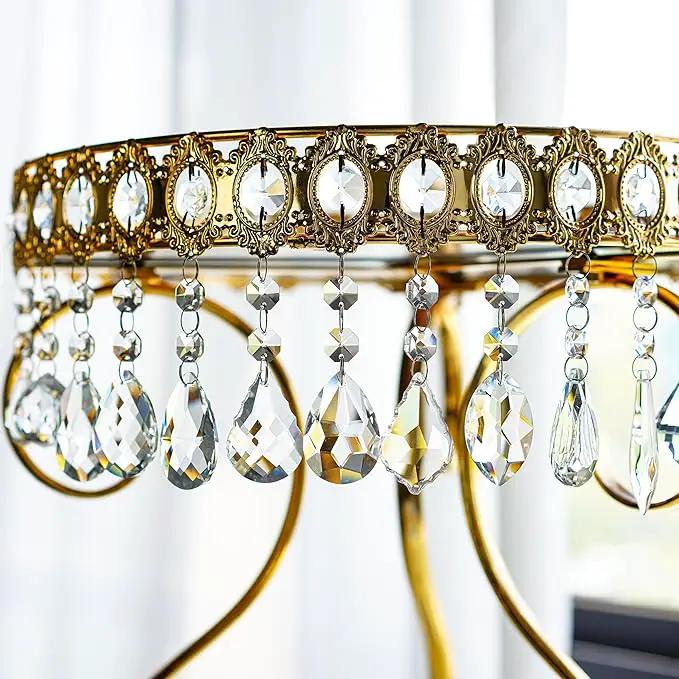 H&D Pack of 12 Clear Crystal Chandelier Lamp Lighting Drops Pendants Balls Prisms Hanging Glass Prisms Parts Suncatcher Home/House Decor by GreenHaven Gardens