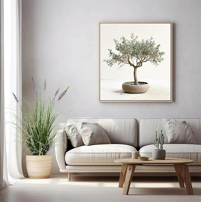 Artificial Plant 47in(2pack) Tall Artificial Lavender Plant,Faux Plants Indoor Home Decorative Artificial Plants & Flowers in Pot Fake Plant, House Plant Indoor by GreenHaven Gardens