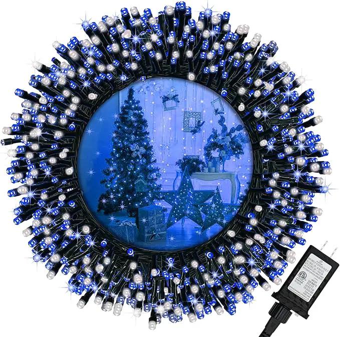 Christmas Lights,100 LED 39FT Outdoor/Indoor Christmas Lights Plug in with 8 Modes & Timer & Memory Function, Waterproof Christmas Lights Outdoor for Holiday Party Christmas Tree Decor by GreenHaven Gardens