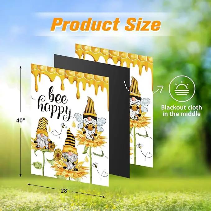 12 Pcs Seasonal House Flags 28x40 Double Sided Seasonal Large Garden Flags for All Seasons Set of 12 Spring Easter Valentine Halloween Christmas Holiday Yard Decoration, Welcome Outdoor Decor 28x40 In by GreenHaven Gardens