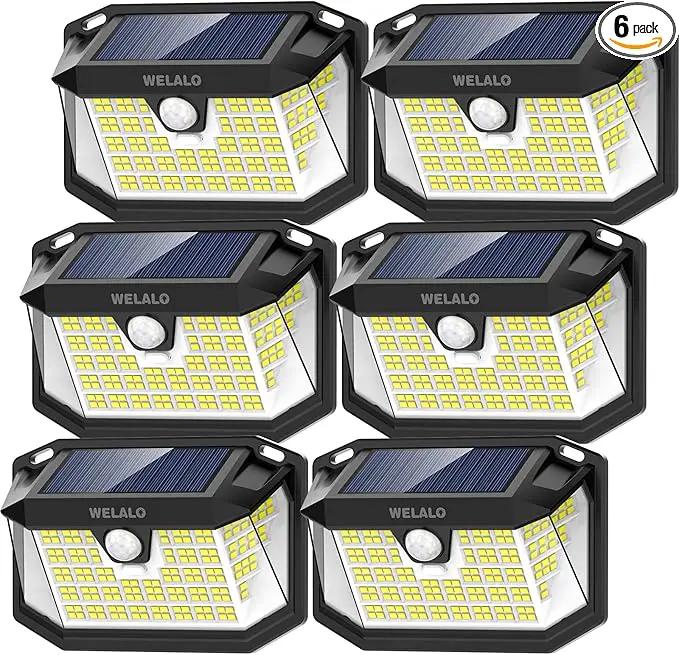 WELALO Solar Motion Lights Outdoor by GreenHaven Gardens