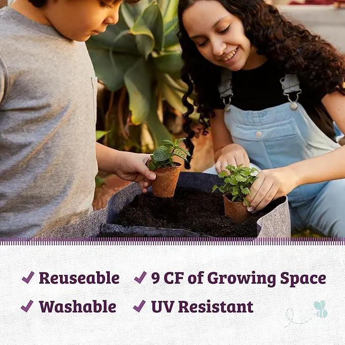 Back to the Roots Breathable Grow Bed, Provides More Oxygen to Roots, Assembles in Seconds 9 cu. ft by GreenHaven Gardens