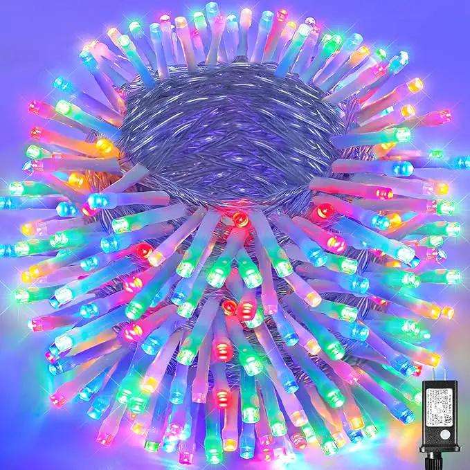 Vivideal 165ft Easter Lights Outdoor Waterproof, 500 LED Pastel Lights for Easter Clear Wire with 8 Modes, Plug in Pastel Fairy String Light for Bedroom Tree Home Party Garden Decorations by GreenHaven Gardens