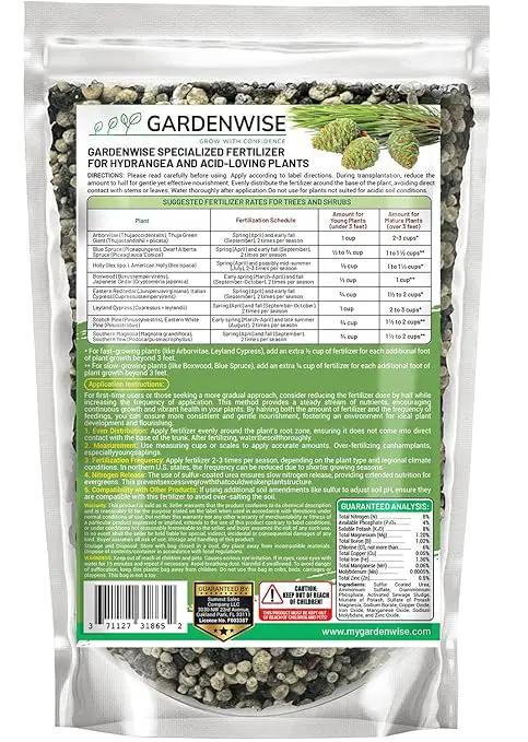 Evergreen Fertilizer – All-Purpose Granular Plant Food for Outdoor Trees and Shrubs, Azaleas, Magnolias, Pines & Arborvitae – Slow-Release Formula (3 quarts) by GreenHaven Gardens