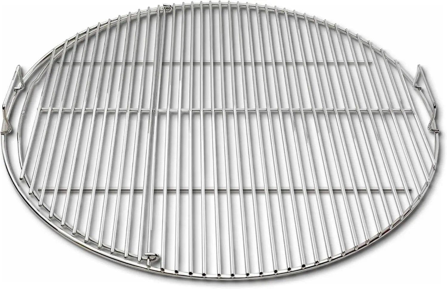 SnS Grills Slow ‘N Sear EasySpin Charcoal Grill Cooking Grate - Compatible with Weber and Other Grills, 2-Zone Stainless Steel Hinged Replacement - Tailgating & Backyard Cooking - 26” Inches by GreenHaven Gardens
