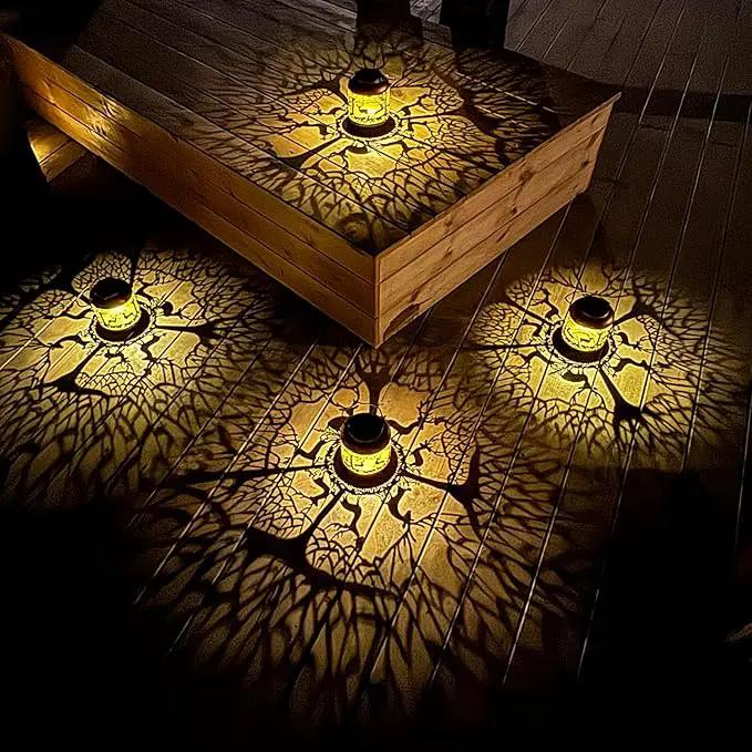 Deer Solar Lanterns Outdoor Waterproof Hanging Solar Lights Deer Gifts for Women Men Metal Decorative LED Lanterns for Yard, Patio, Lawn, Tabletop, Pathway, Landscape, Garden Decor by GreenHaven Gardens