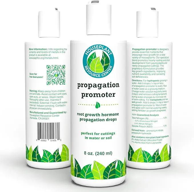 Houseplant Prop Drops - Propagation Promoter & Root Growth Hormone | Root Stimulator for Cuttings | Supports Stronger, Healthier Plants | Easy-to-Use Liquid Formula for Water & Soil Propagation | 8oz by GreenHaven Gardens