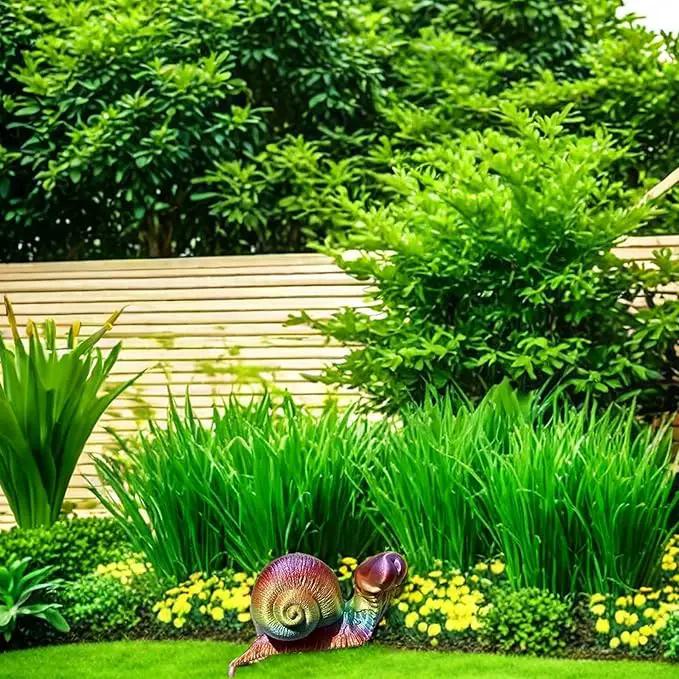 Evil Turtle Penis Outdoor Garden Statues, Funny of Tortoise Sculptures Yard Decorations Lawn Ornaments Decor Inappropriate Weird Gifts for Women Housewarming Mother's Day (Snail) by GreenHaven Gardens