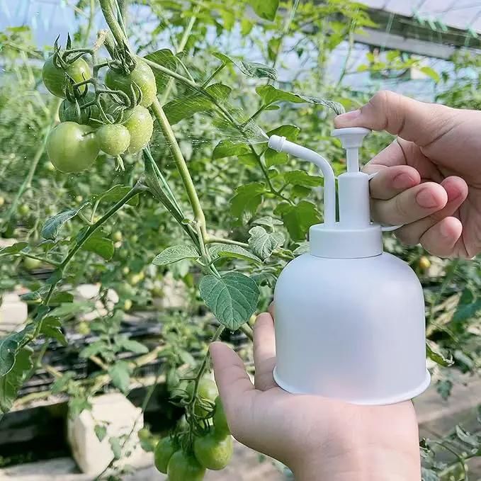 Plant Mister Spray Bottle Stainless Steel Watering Can for Indoor Plants Bonsai Sprayer Succulent Spritzer Houseplant Atomizer Terrarium Mister Modern Garden Tools 10oz/300ml White by GreenHaven Gardens