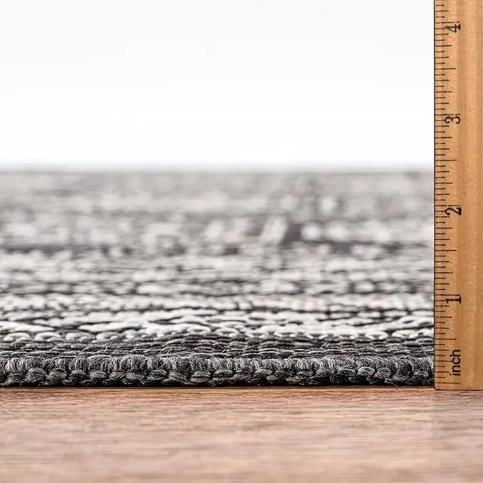 Keen Home Design Terrace Outdoor Runner Rug - 2x12 Washable Indoor/Outdoor Rug for Patio, Kitchen, Balcony, Beach, Garden, Deck and Porch, Size: 2'2"x11'10" by GreenHaven Gardens