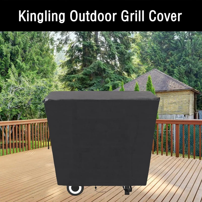 Kingling Grill Cover Fits for Captiva Designs 2-Burner Propane Gas Grill, Waterproof Heavy Duty Barbecue Griddle Cover - 37''x20''x35'' by GreenHaven Gardens