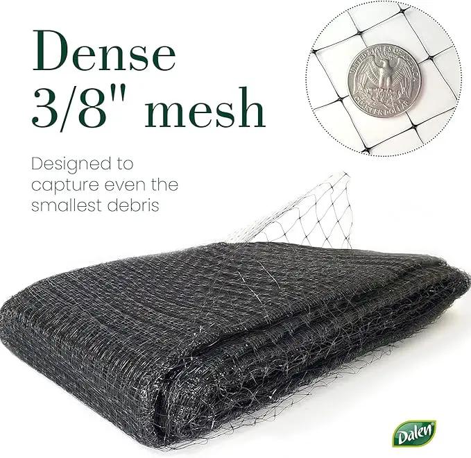 Dalen Pond & Pool Netting – Outdoor Water Garden Cover – Protective Mesh for Fish & Aquatic Life - 3/8" Mesh - (28' x 45') by GreenHaven Gardens