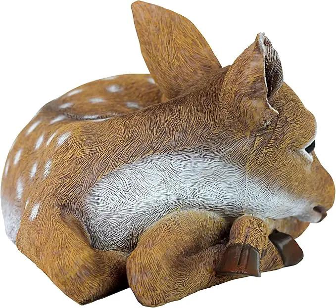 Design Toscano Hershel, the Forest Fawn Baby Deer Statue by GreenHaven Gardens
