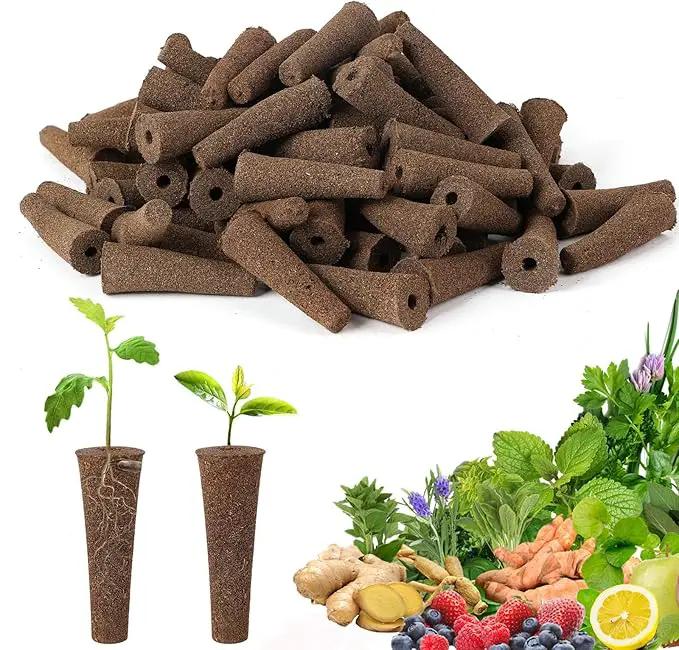 80 Pack Grow Sponges for Hydroponics,Replacement Root Growth Sponges Seed Starter Pods Compatible with AeroGarden Seed Starter Sponges Kit for Hydroponic Indoor Garden System by GreenHaven Gardens