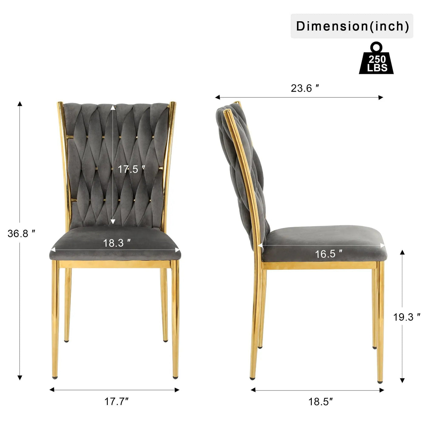 Modern Dining Chair For Dining Room by Unique Piece Furniture