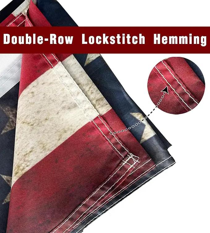 Amarica is Back Flag 3x5 Ft Double Sided Faith Over Fear Banner, Christian American Flags for Outside Christian Banners with Brass Grommets Outdoor House Decorations Flag by GreenHaven Gardens