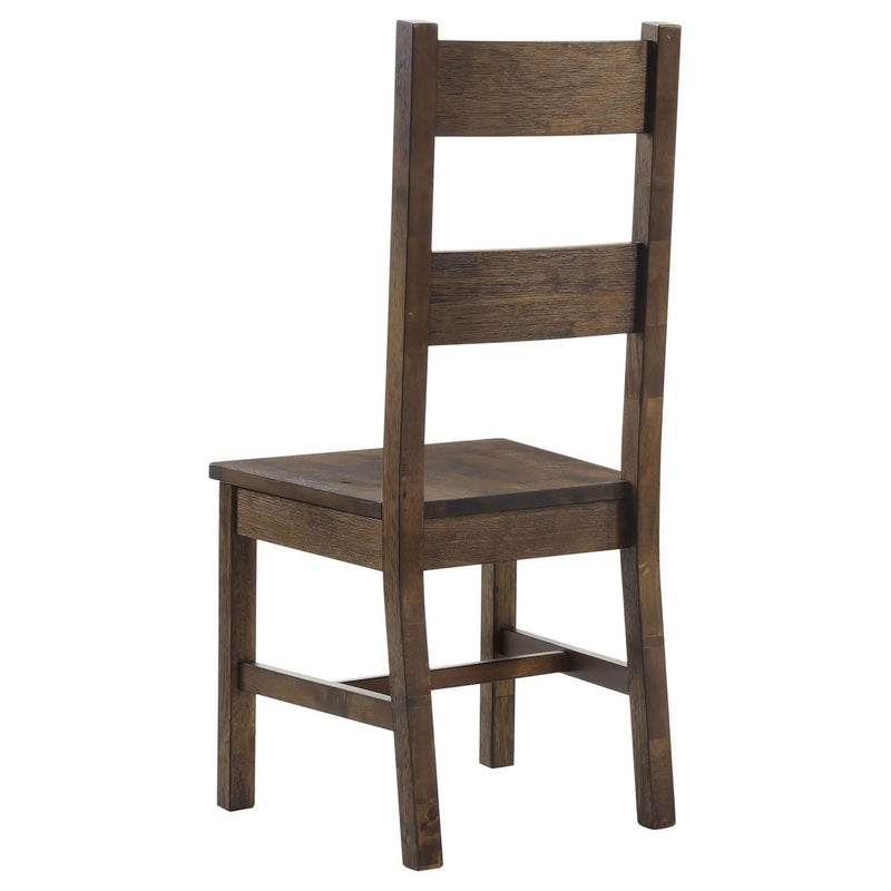 Coleman 7-piece Rectangular Dining Set Rustic Golden Brown by Unique Piece Furniture