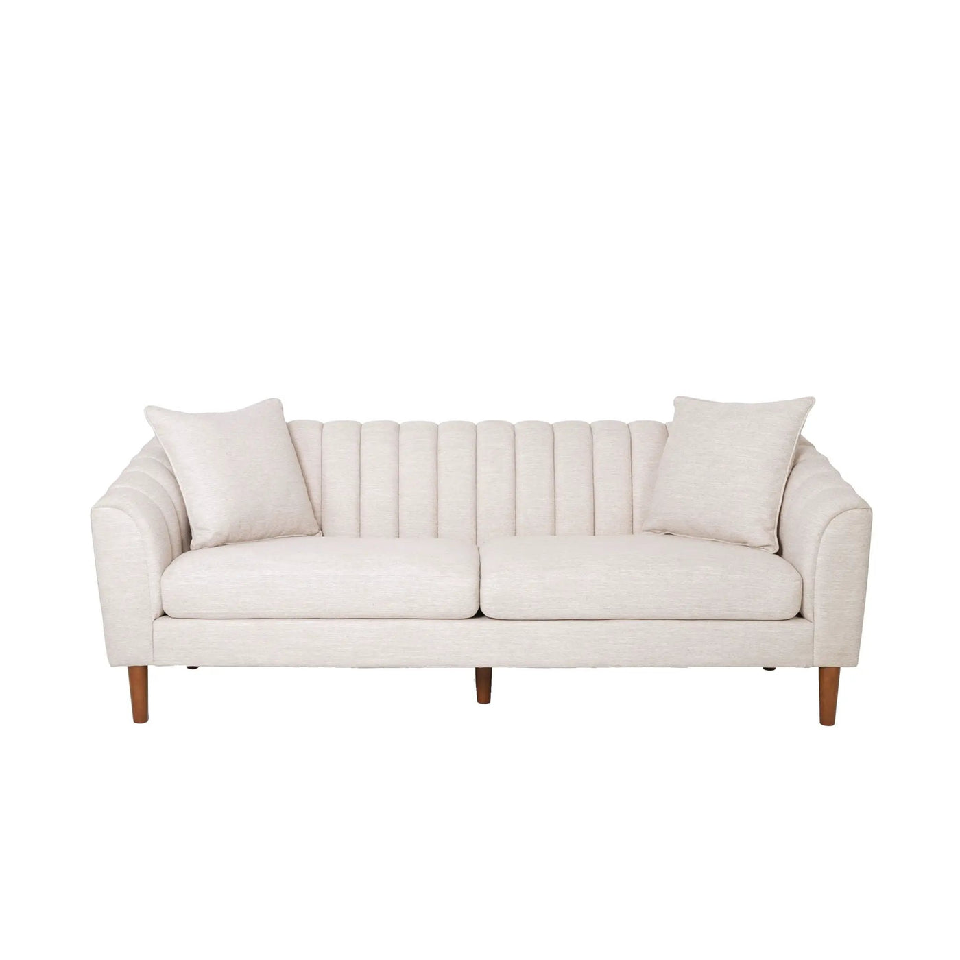 Contemporary 3 Seater Sofa With Accents by HouseOfZazla