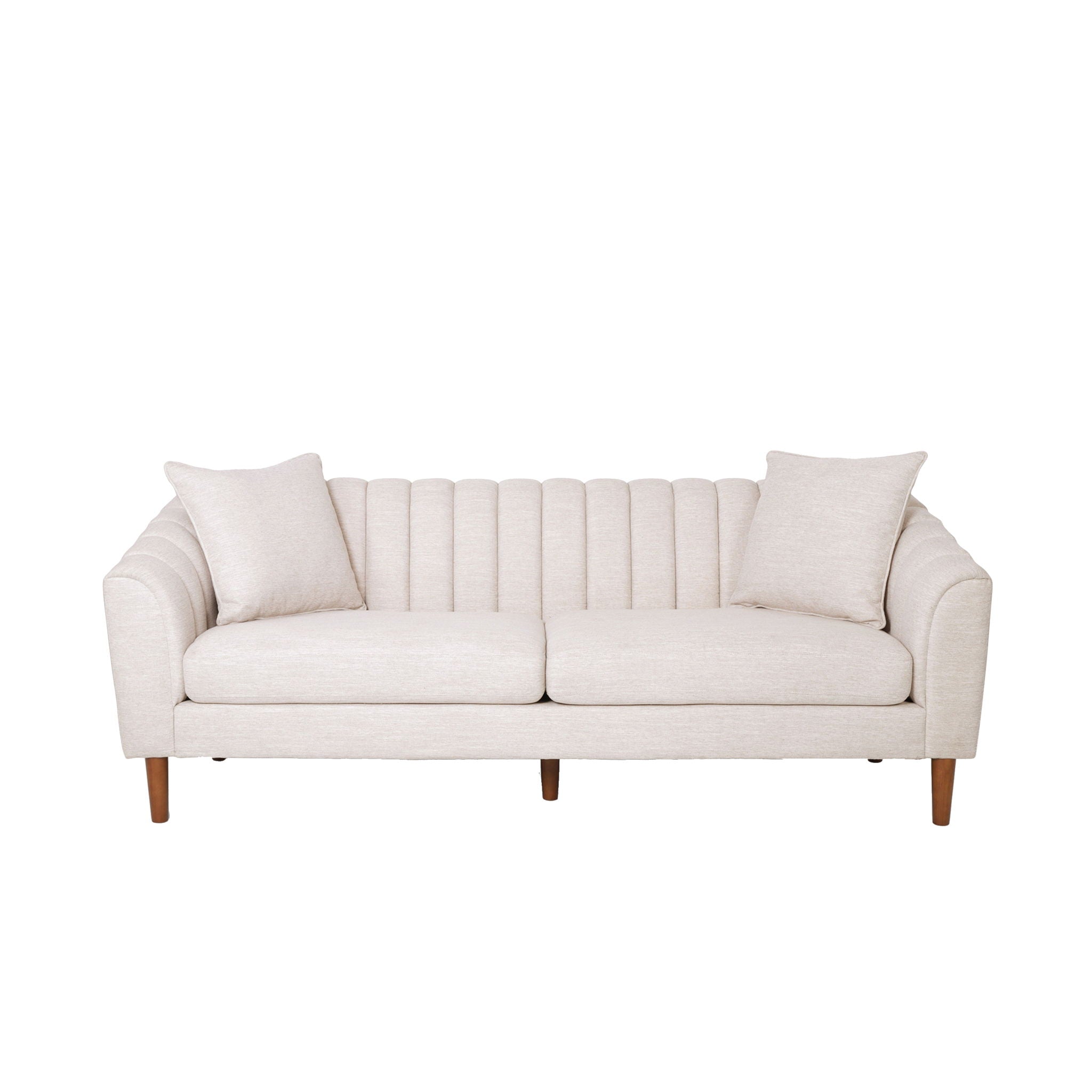 Contemporary 3 Seater Sofa With Accents by HouseOfZazla